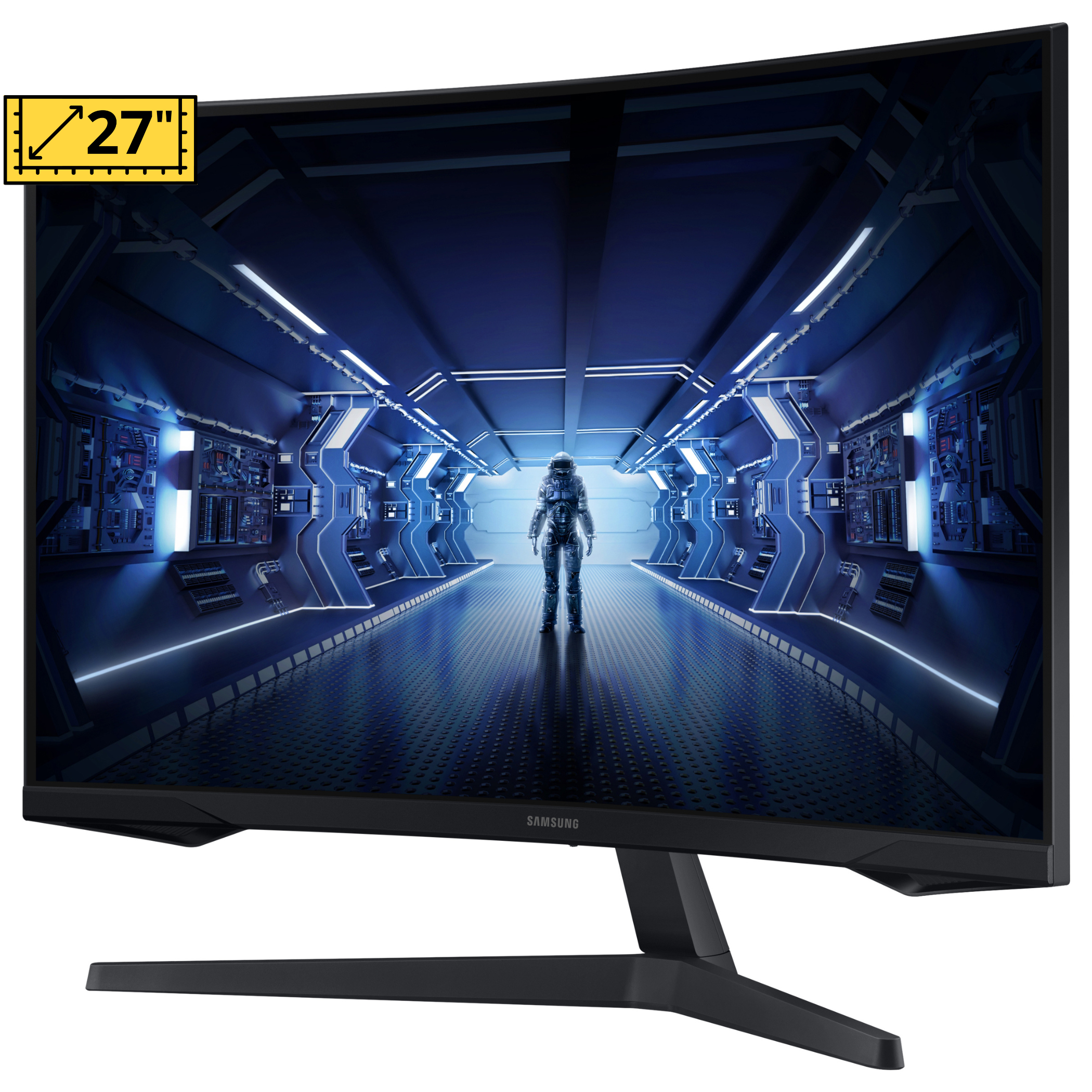 MONITOR SAMSUNG 27 LC27G55TQBUXEN WQHD 144HZ